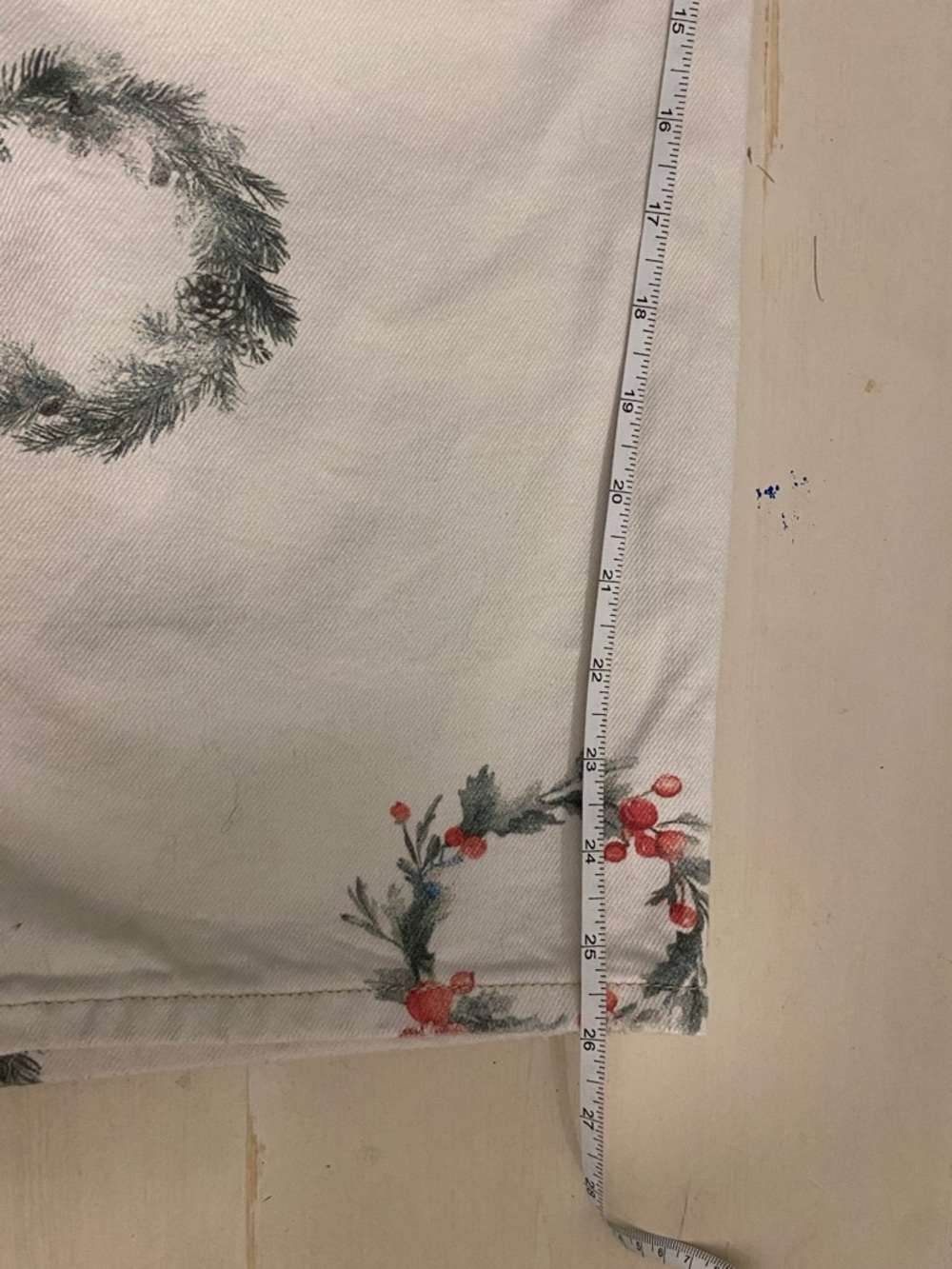 We The Free Wide Leg Barrel Buttonfly Jeans with Wreath Accents - Picture 12 of 12